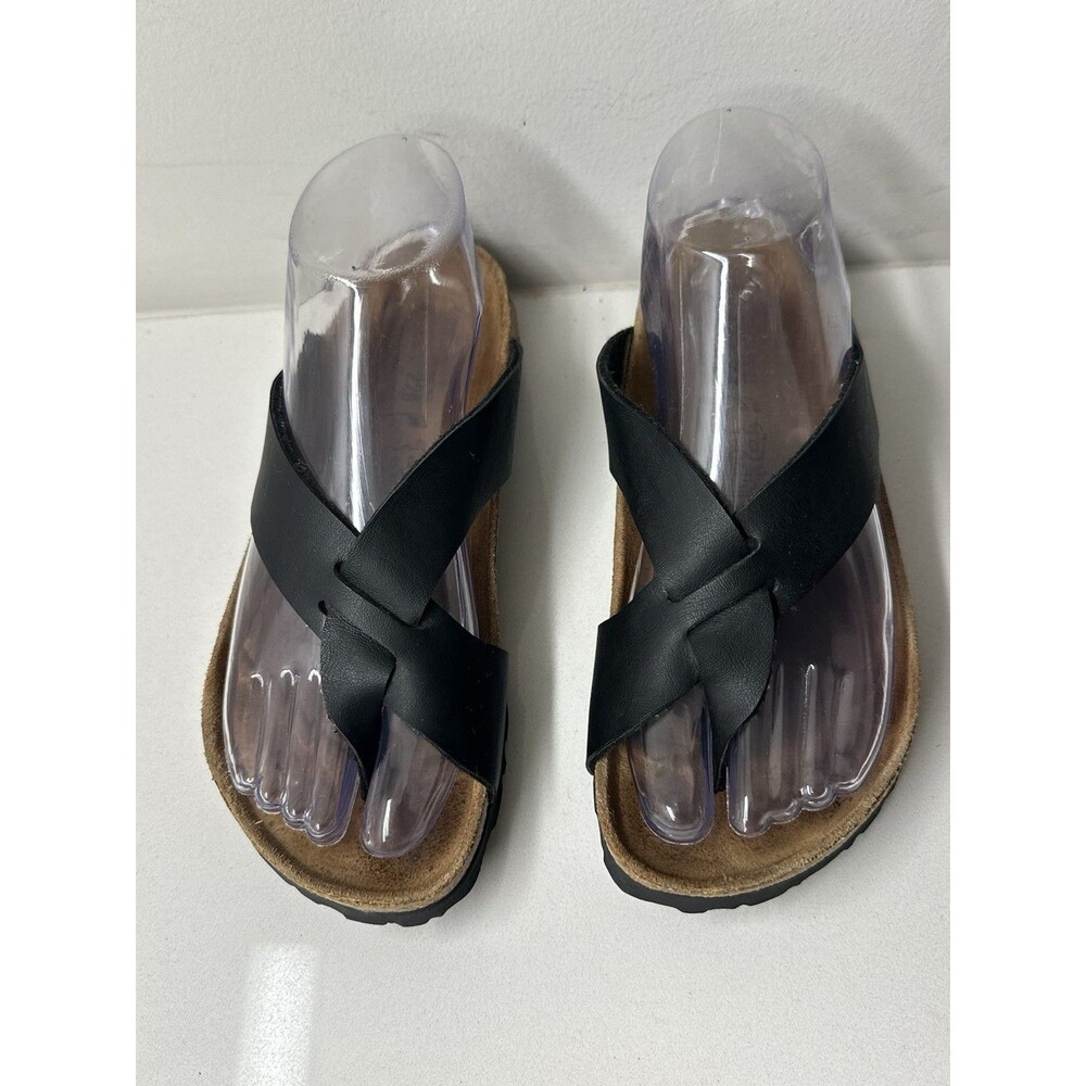 Birkis by Birkenstock Black Sandals Size 35 Eur Narrow